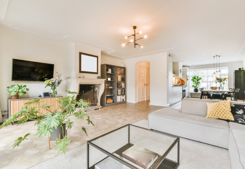 salon moderne d'une maison